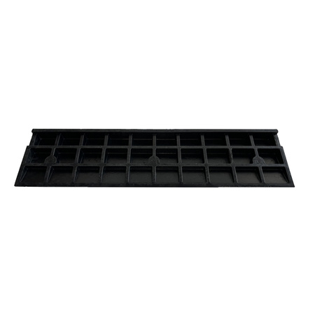 Najazd gumowy typu klin - 1000 mm x 250 x 60 mm - Trafiki