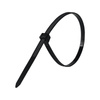 Opaski do kabli czarne UV 4,8x250 mm – Trafiki
