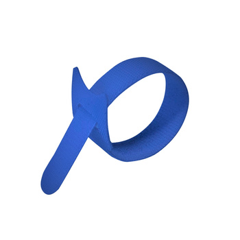 Zestaw opasek zaciskowych na rzep Magic (8 szt.) 12x150 mm, NIEBIESKA - Trafiki