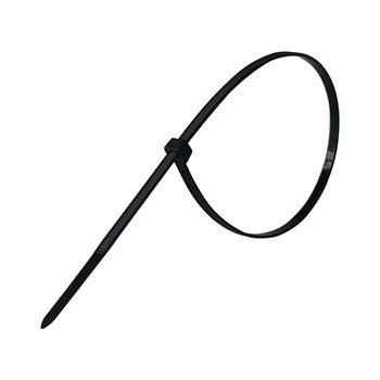 Opaski do kabli czarne UV 3,6x300 mm – Trafiki