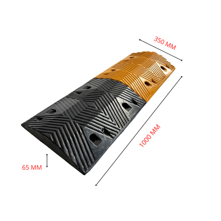 Próg drogowy podrzutowy 1000x350x65 mm – Trafiki