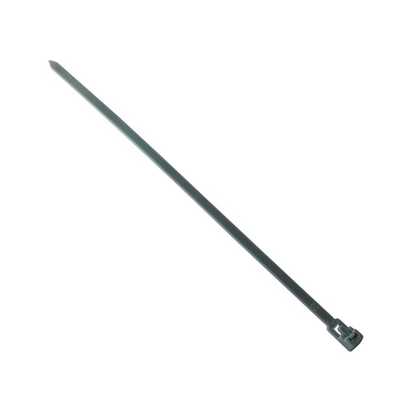 Opaski do kabli wielokrotnego użytku szare UV 4,8x200 mm – Trafiki