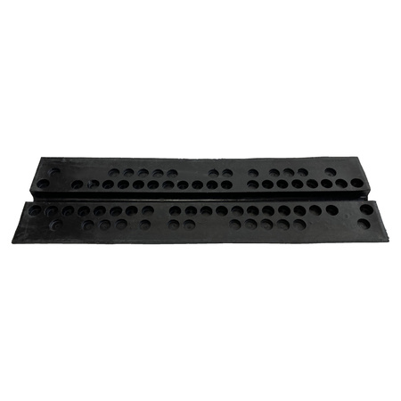 Podrzutowy próg kablowy, część środkowa, 1000 mm x 300 mm x 50 mm - Trafiki