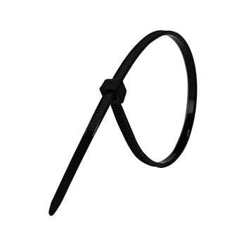 Opaski do kabli czarne UV 2,5x160 mm – Trafiki