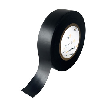 Taśma izolacyjna PVC czarna 18mm x 20m – Trafiki