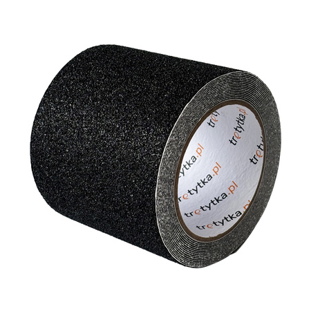 Taśma antypoślizgowa PVC czarna 100mm x 5m – Trafiki