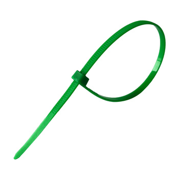 Opaski do kabli zielone UV 3,6x200 mm – Trafiki