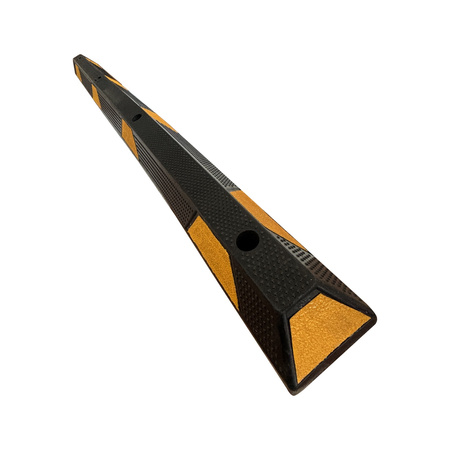 Gumowy ogranicznik parkingowy - 2000 mm x 150 mm x 100 mm - Trafiki