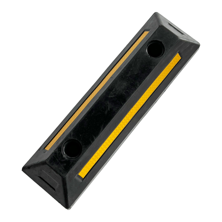 Zestaw Odbojnik parkingowy gumowy 560 mm x 160 mm x 100 mm - 2szt.