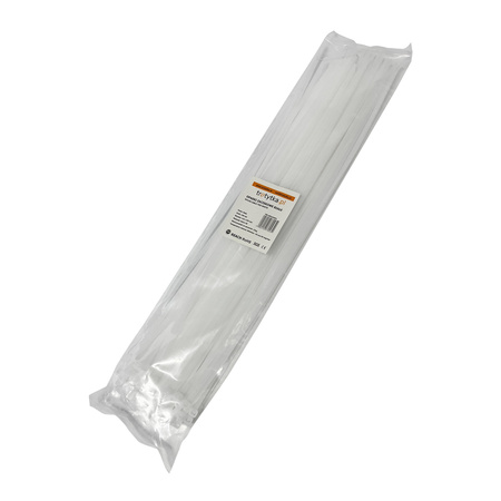 Opaski do kabli białe UV 4,8x430 mm – Trafiki