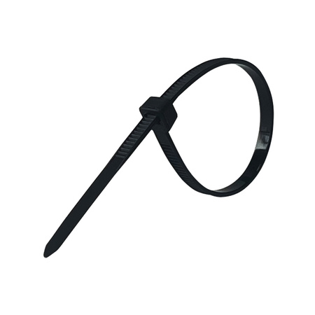 Opaski do kabli czarne UV 3,6x150 mm – Trafiki