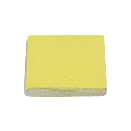Mocowanie samoprzylepne do opasek zaciskowych, 1 szt. w kolorze białym - 20x20 mm - Trafiki