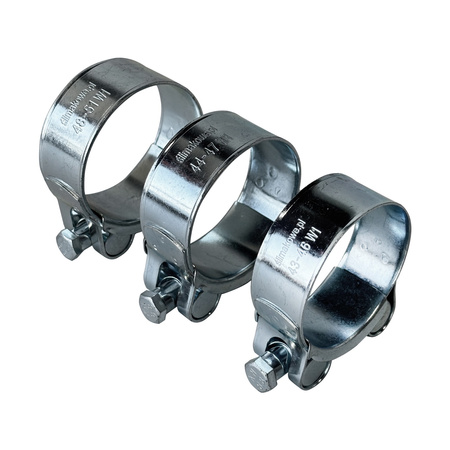 Komplet 10 szt. opasek W1 GBS Ø43-46 mm, M6x50 - Trafiki