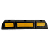 Zestaw Odbojnik parkingowy gumowy 600mm x 120mm x 100mm 2szt - Trafiki