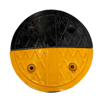 Próg drogowy podrzutowy, element końcowy 170x350x50 mm – Trafiki