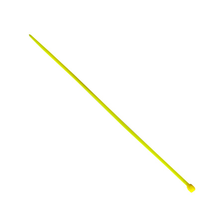 Opaski do kabli żółte UV 3,6x250 mm – Trafiki