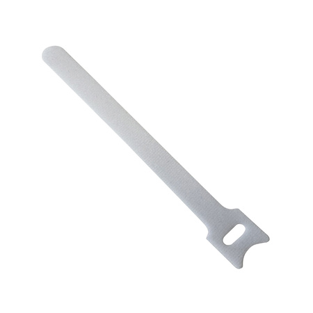 Zestaw opasek zaciskowych na rzep Magic (8 szt.) 16x310 mm, BIAŁA - Trafiki