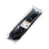 Opaski do kabli czarne UV 4,8x380 mm – Trafiki