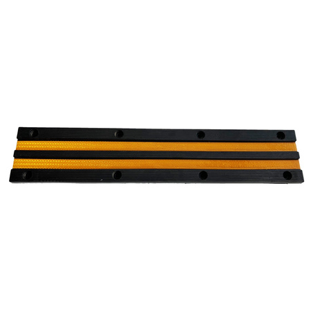 Odbojnica ścienna gumowa 1000x200x25 mm – Trafiki