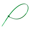 Opaski do kabli zielone UV 3,6x370 mm – Trafiki