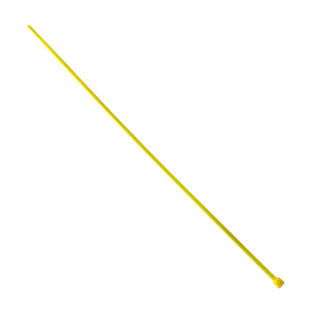 Opaski do kabli żółte UV 3,6x370 mm – Trafiki