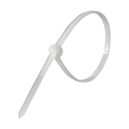 Opaski do kabli białe UV 4,8x250 mm – Trafiki
