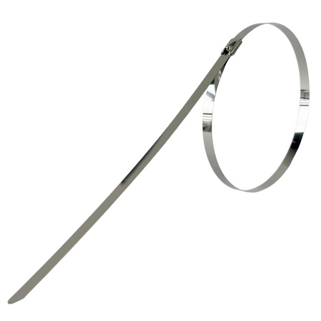 Opaski zaciskowe stalowe nierdzewne - ST 8,0 x 600 mm
