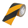 Taśma antypoślizgowa PVC żółto-czarna 100mm x 5m – Trafiki