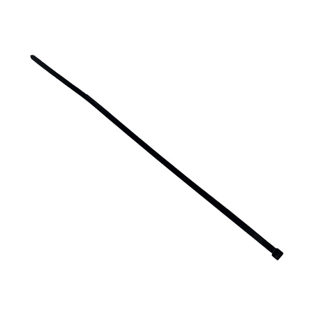 Opaski do kabli czarne UV 9,0x550 mm – Trafiki