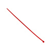 Opaski do kabli czerwone UV 3,6x250 mm – Trafiki
