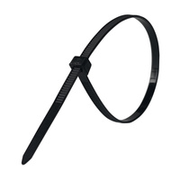 Opaski do kabli czarne UV 7,6x370 mm – Trafiki