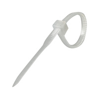 Opaski do kabli białe UV 2,5x80 mm – Trafiki