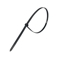 Opaski do kabli czarne UV 7,6x550 mm – Trafiki