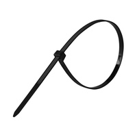 Opaski do kabli czarne UV 4,8x300 mm – Trafiki