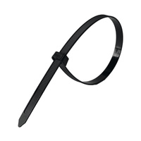 Opaski do kabli czarne UV 7,6x300 mm – Trafiki