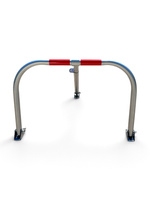 Blokada Parkingowa M-Shape 700 mm x 450 mm x 290 mm – Srebrna