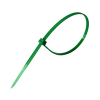 Opaski do kabli zielone UV 3,6x250 mm – Trafiki