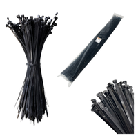 Opaski do kabli czarne UV 8,5x1020 mm – Trafiki