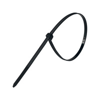 Opaski do kabli czarne UV 4,8x350 mm – Trafiki