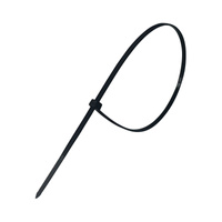Opaski do kabli czarne UV 3,6x370 mm – Trafiki