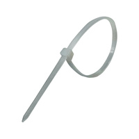 Opaski do kabli białe UV 3,6x200 mm – Trafiki