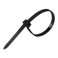 Opaski do kabli czarne UV 4,8x150 mm – Trafiki