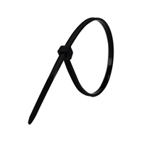 Opaski do kabli czarne UV 2,5x160 mm – Trafiki
