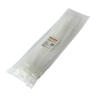 Opaski do kabli wielokrotnego użytku białe UV 7,4x450 mm – Trafiki