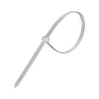 Opaski do kabli białe UV 7,6x370 mm – Trafiki