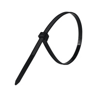 Opaski do kabli czarne UV 4,8x250 mm – Trafiki