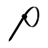 Opaski do kabli czarne UV 4,8x200 mm – Trafiki