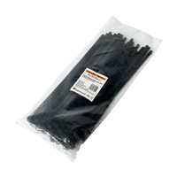 Opaski do kabli wielokrotnego użytku czarne UV 7,4x300 mm – Trafiki