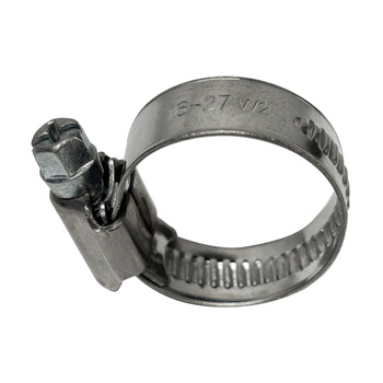 Opaska ślimakowa W2 Ø16-27 mm, szer.12 mm – Trafiki