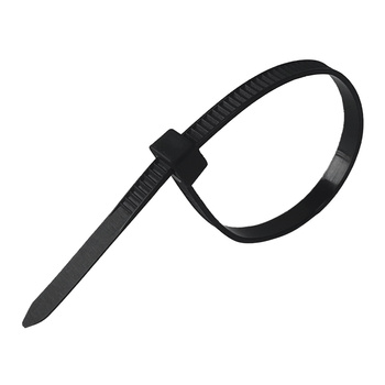Opaski do kabli czarne UV 4,8x150 mm – Trafiki